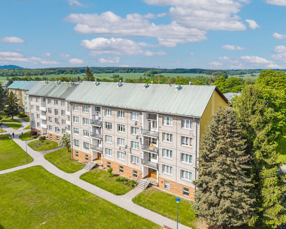 Byt 3+1+L - Toužim, Sídliště